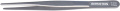 Bernstein Positioning Tweezers - Titan Tweezers 145mm Straight-round-wide With Fine Serra - 5-036